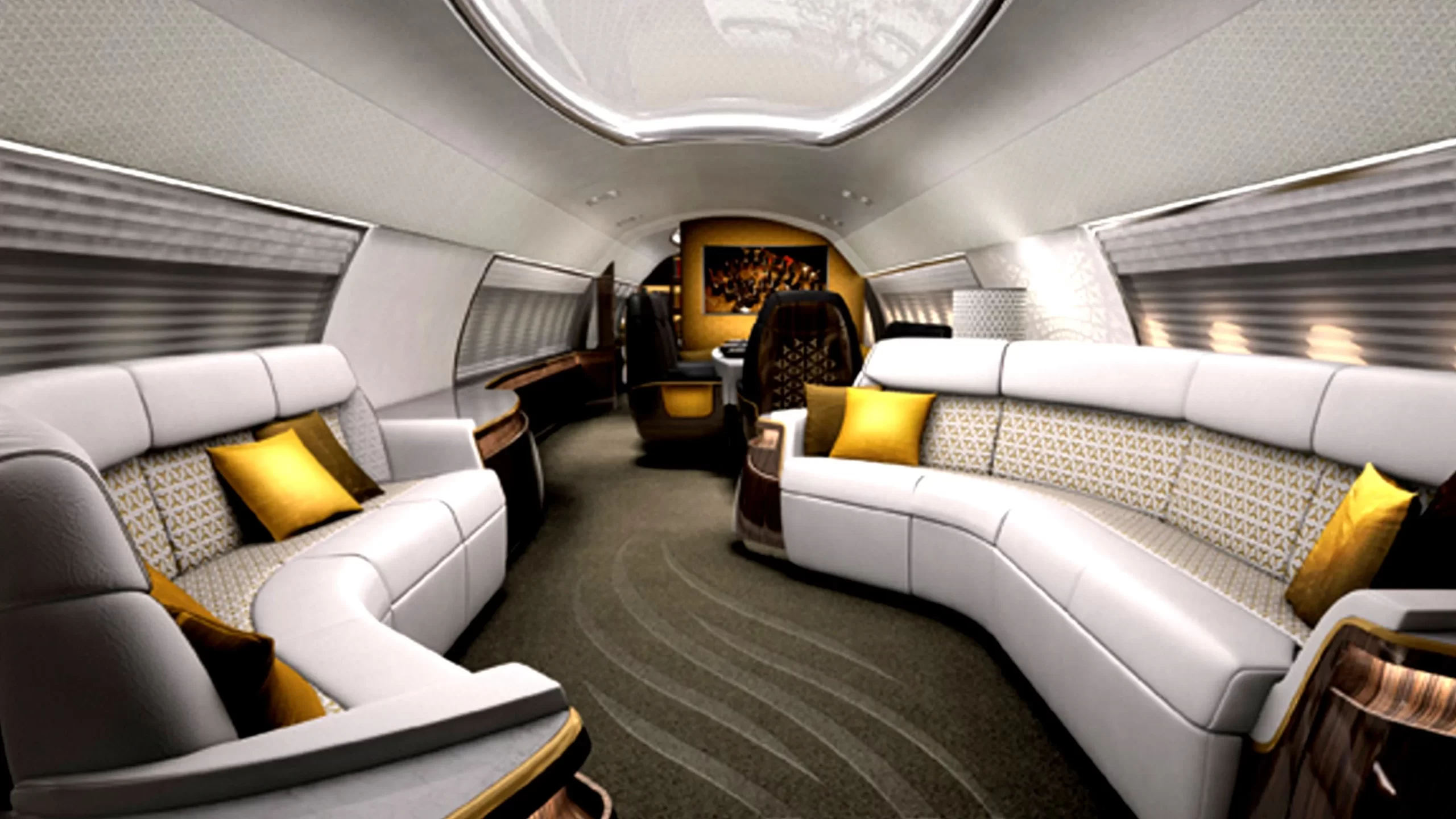 private jet interior design